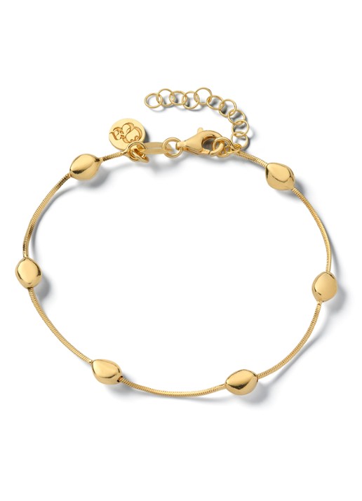 Casa Jewelry Pebbles Shiny armband verguld