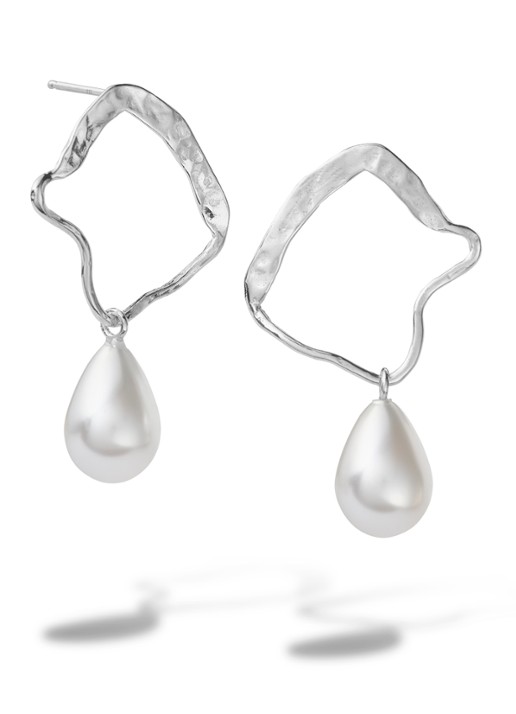 Casa Jewelry Ross oorstekers van zilver
