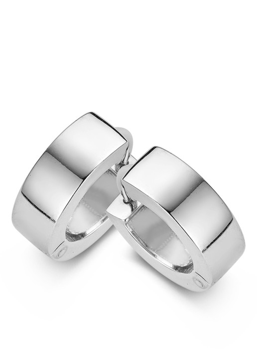Casa Jewelry Wals Small oorstekers van zilver