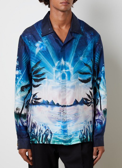 Casablanca Chrystal overhemd met print