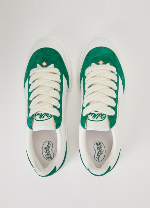Casablanca Del Mar sneaker met details van suède - detail 3 wit