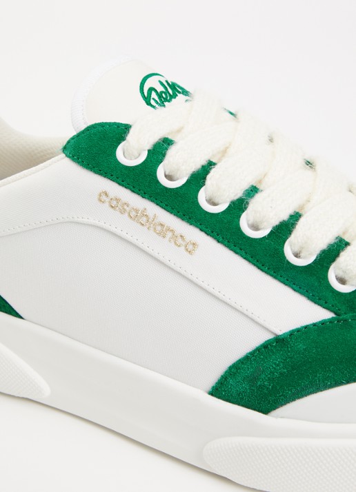 Casablanca Del Mar sneaker met details van suède - detail 5 wit