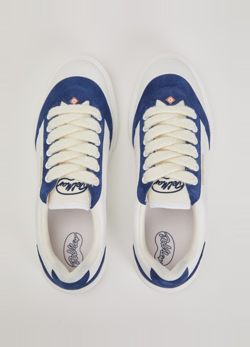 Casablanca Del Mar sneaker met details van suède - detail 3 wit