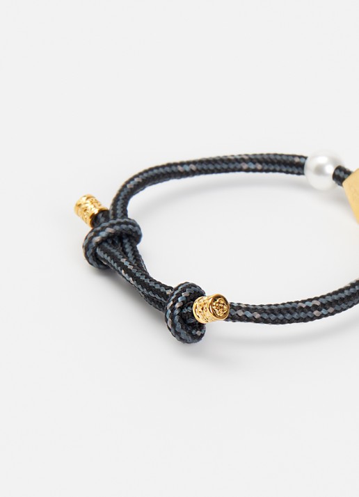 Casablanca Friendship armband - detail zwart