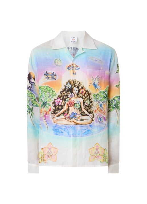 Casablanca Innersense regular fit overhemd met print