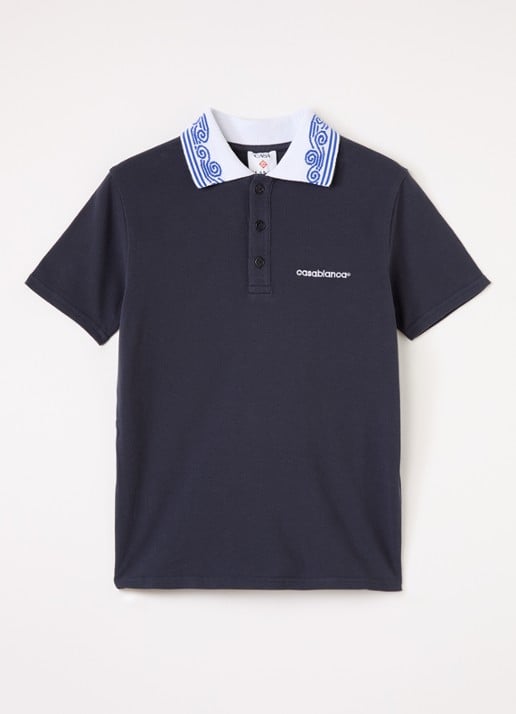 Casablanca Polo met logoborduring