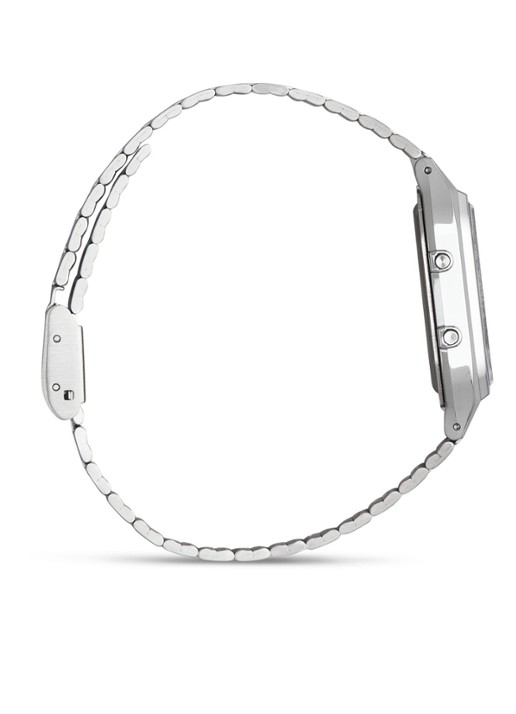 Casio Vintage Edgy horloge AQ-230A-7DMQYES - detail 2 zilver