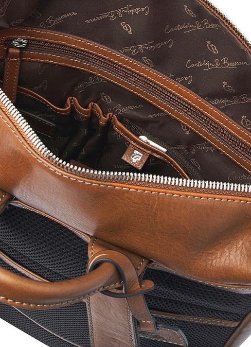 Castelijn & Beerens Laurens rugzak 15,6 inch - detail 5 bruin