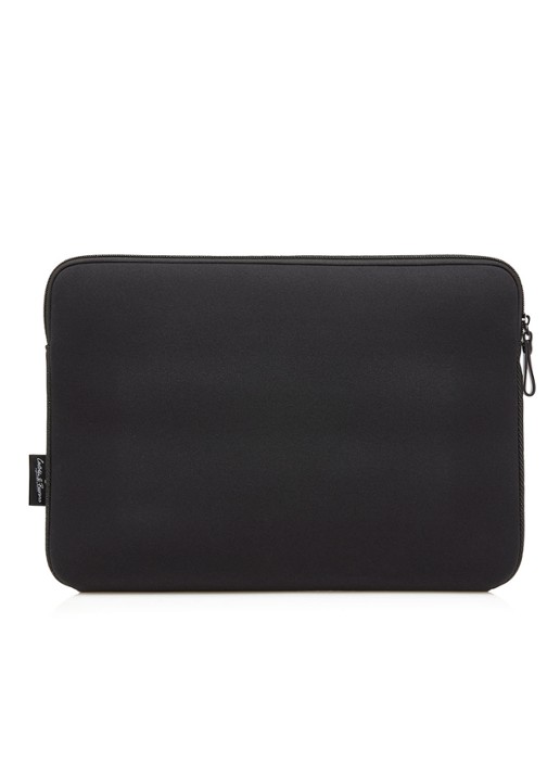 Castelijn & Beerens Sofie businesstas van leer met 15,6 inch laptopvak - detail 4 donkergroen