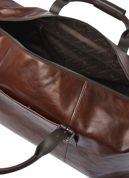 Castelijn & Beerens Weekender tas - detail 6 cognac