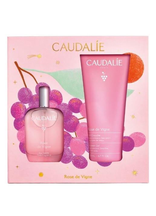 Caudalie Kerst Set Rose de Vigne - geurenset - voorkant 2 undefined