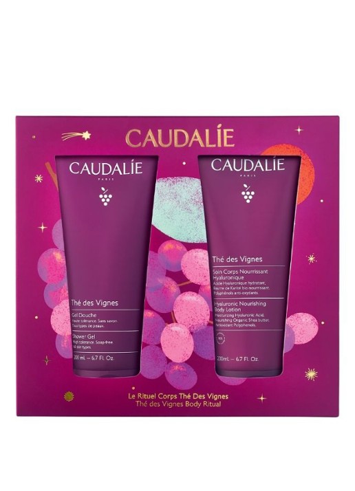 Caudalie Kerst Set Thé des Vignes - verzorgingsset - voorkant 2 undefined