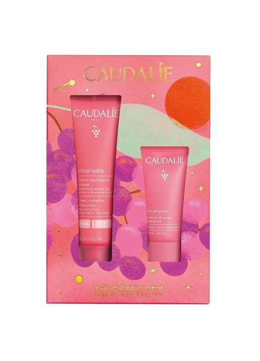 Caudalie Kerst Set VinoHydra Intense Hydratatie - verzorgingsset - voorkant 2 undefined