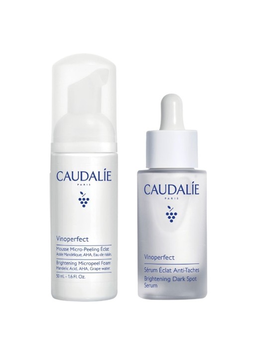 Caudalie Set Vinoperfect Serum en Mousse - verzorgingsset - voorkant 2 undefined
