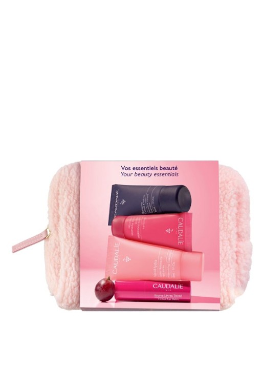 Caudalie Winter Pouch - verzorgingsset - voorkant 2 undefined
