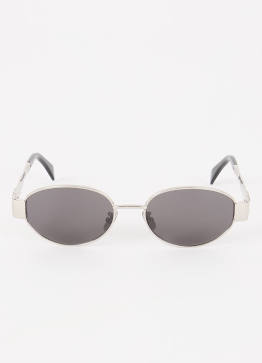 Celine Retro zonnebril CL000350 - detail zilver