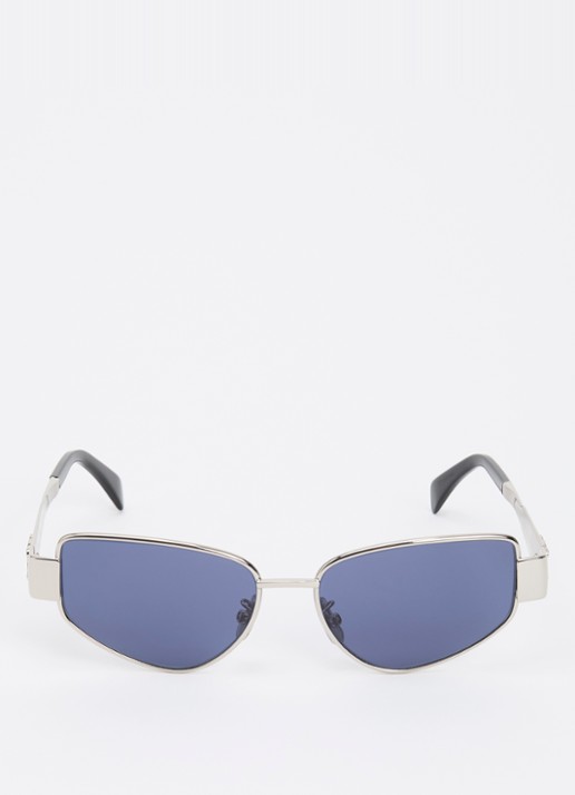 Celine Retro zonnebril CL40293U - detail zilver