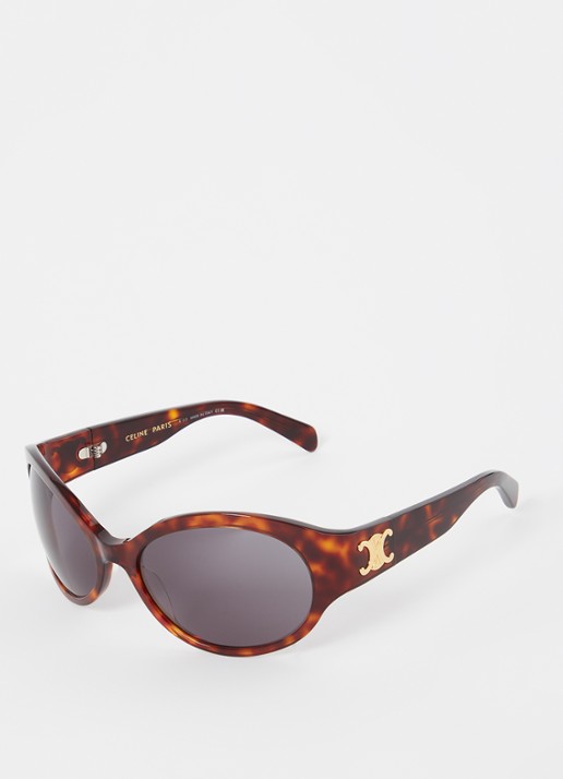 Celine Triomphe zonnebril CL000416 - voorkant kastanjebruin