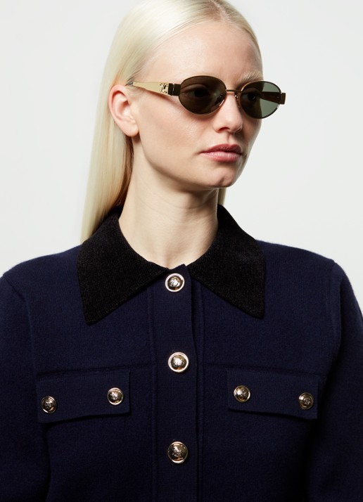 Celine Zonnebril CL000350 - voorkant 2 goud