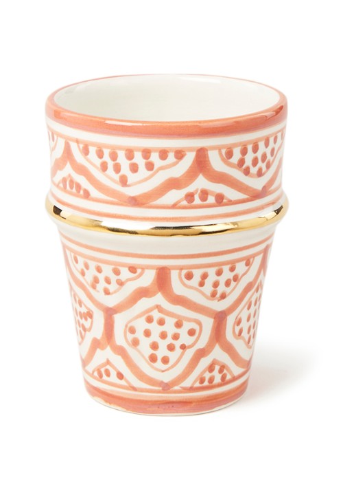 Chabi Chic Beldi mok 35 cl - voorkant 2 steenrood