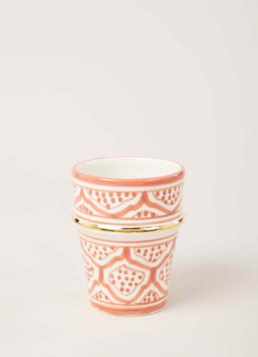 Chabi Chic Beldi mok 35 cl - voorkant 3 steenrood