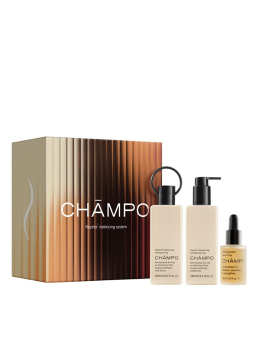 Chāmpo Kapha Balancing System - Limited Edition haarverzorgingsset