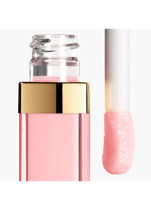 CHANEL HYDRATERENDE EN GLADSTRIJKENDE HOOGGLANS GLOSS - voorkant 2 430 icing