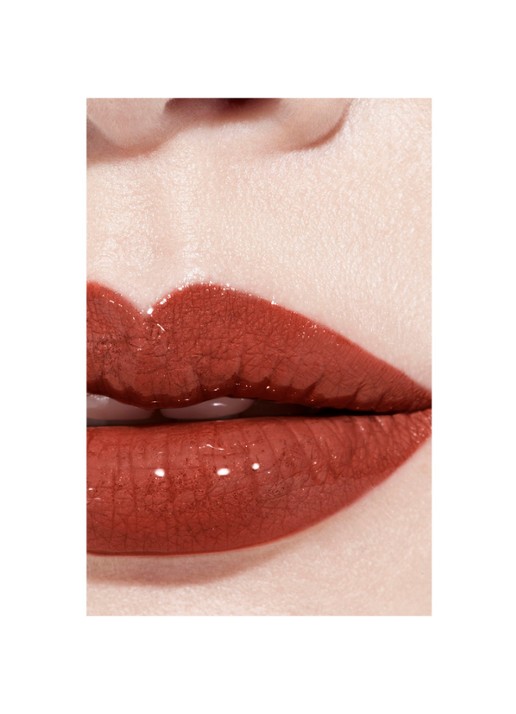 CHANEL LANGHOUDEND LIPPENDUO - detail 3 196 red brown