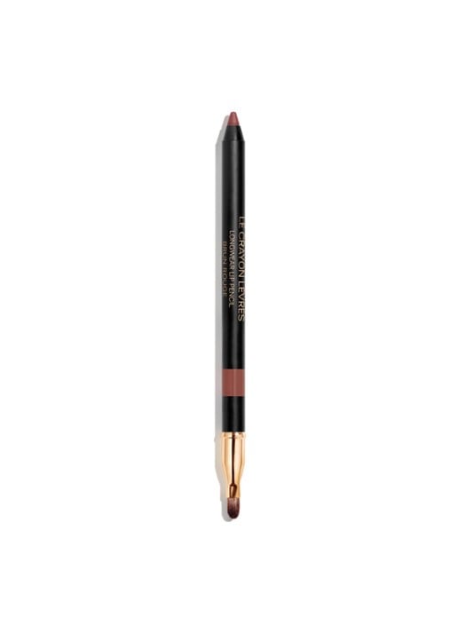 CHANEL LANGHOUDEND LIPPENPOTLOOD  - voorkant 218 brun rouge
