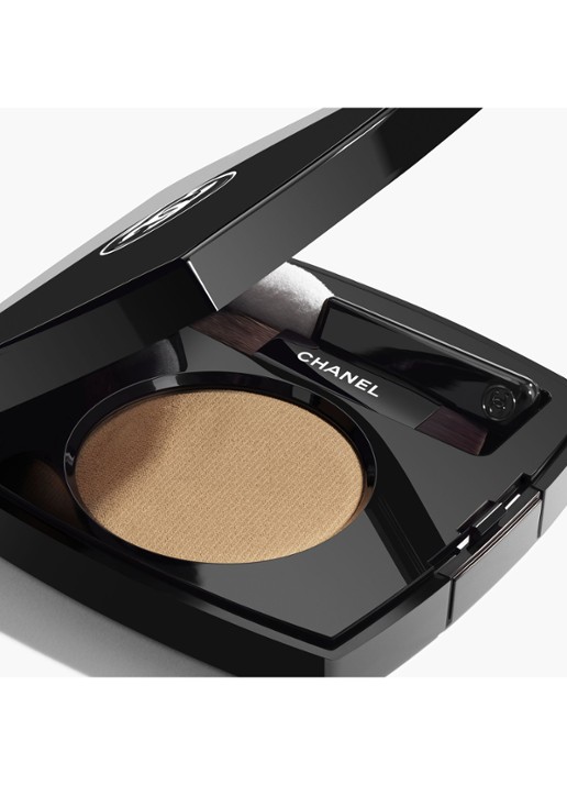 CHANEL MULTIFUNCTIONELE LANGHOUDENDE OOGSCHADUW - achterkant 2 242 beige suede