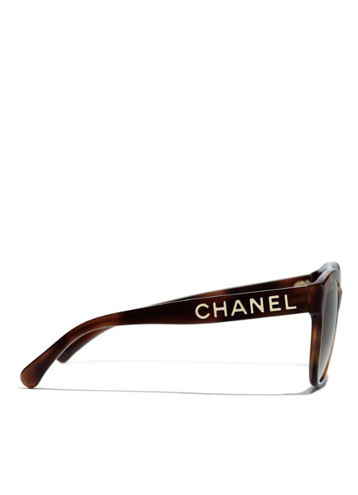 CHANEL PANTO ZONNEBRIL - detail 3 bruin
