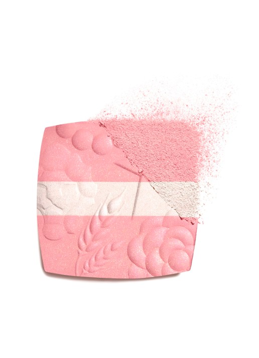 CHANEL VERHELDERENDE POEDERBLUSH - detail rose lumière