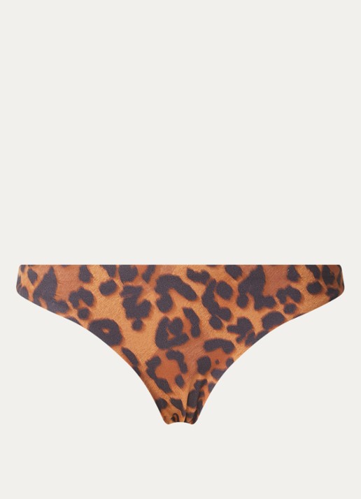 Chantelle Bikinislip met print - voorkant 3 bruin