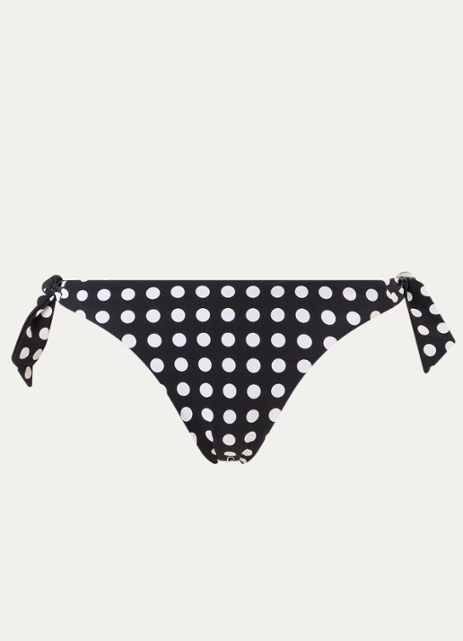 Chantelle Bikinislip met print - voorkant zwart