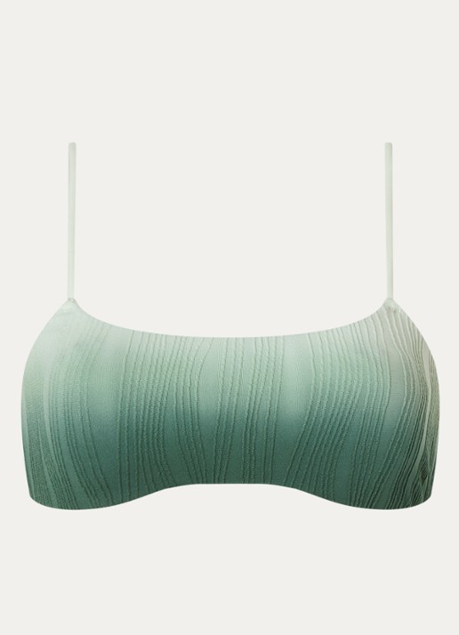 Chantelle Bikinitop met uitneembare vulling - voorkant groen