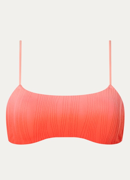Chantelle Bikinitop met uitneembare vulling - voorkant oranje