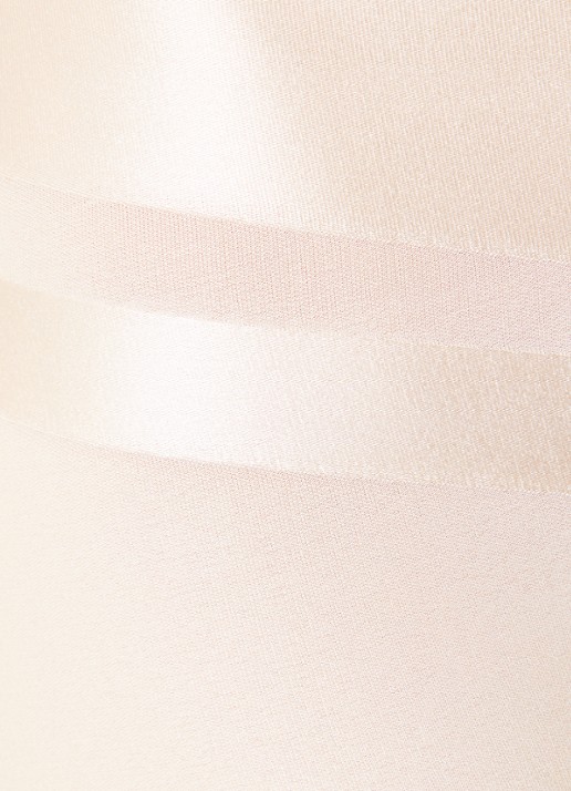 Chantelle Brilliant Shaping high waisted corrigerende shorty met glanzende finish - detail 4 creme