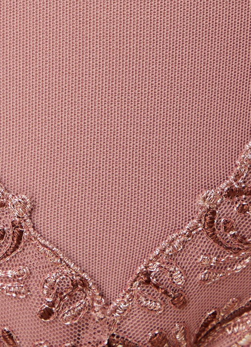 Chantelle Champs-Elysées slip met borduring - detail 10 oudroze