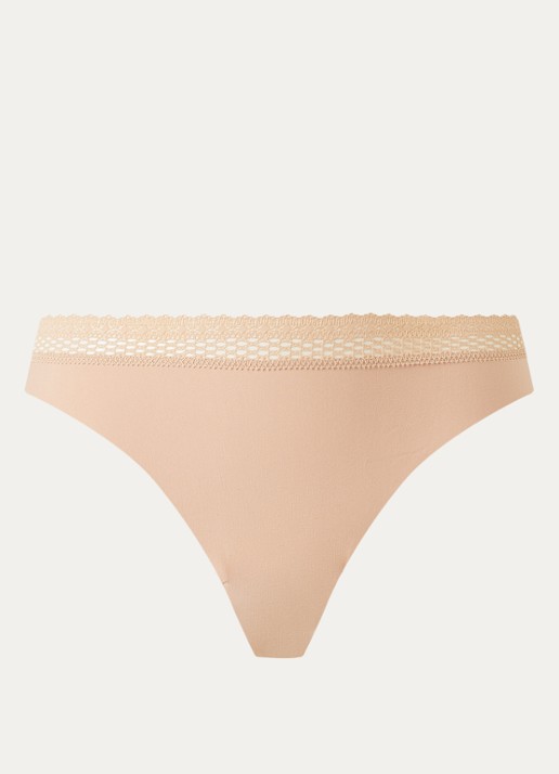 Chantelle Cozy Chic tanga met kant