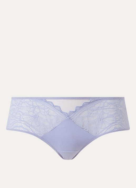 Chantelle Floral Touch shorty met kant - voorkant 2 lavendel