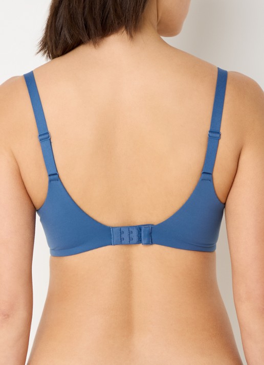 Chantelle Floral Touch voorgevormde bh met overlay van kant - achterkant 5 indigo