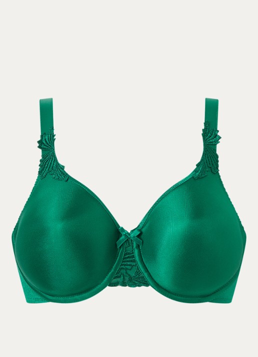 Chantelle Hedona beugel bh met borduring - voorkant 2 groen