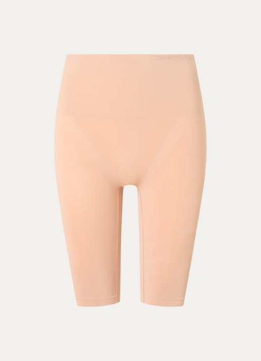 Chantelle High waisted corrigerende legging - voorkant creme