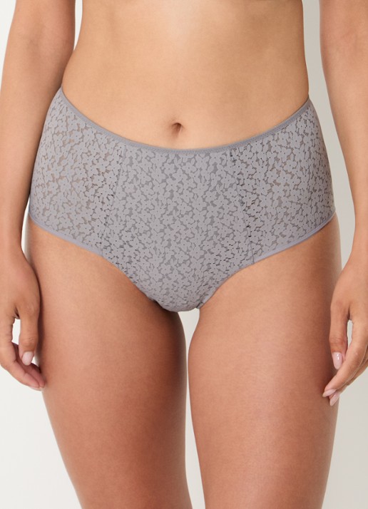 Chantelle High waisted slip met kant - detail 4 taupe
