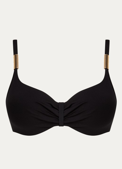 Chantelle Icon bikinitop met beugel - voorkant 2 zwart