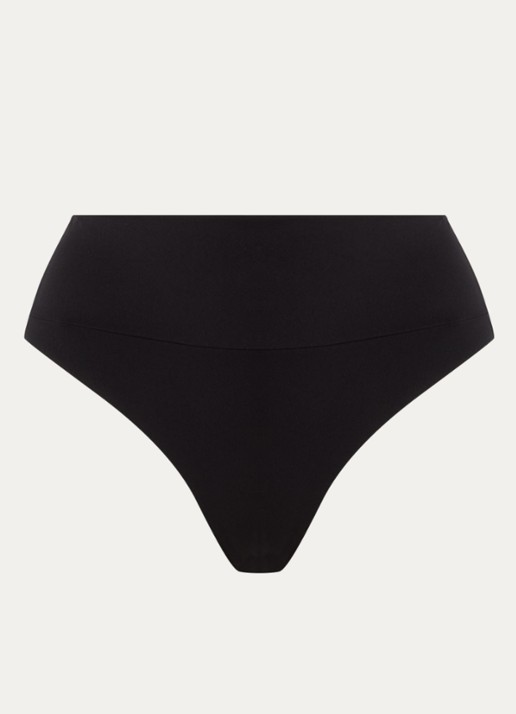 Chantelle Icon high waisted bikinislip - voorkant 2 zwart