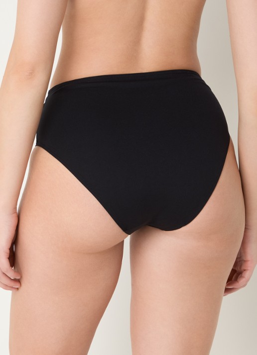 Chantelle Icon high waisted bikinislip - achterkant zwart