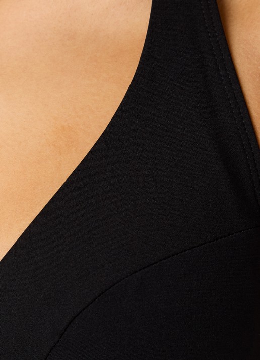Chantelle Icon triangel bikinitop met uitneembare vulling - detail 5 zwart