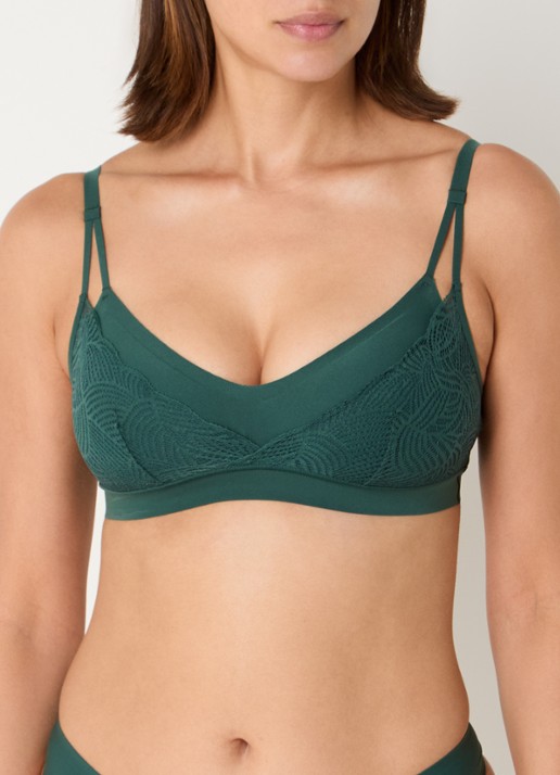 Chantelle Naadloze bralette met uitneembare vulling - detail 3 donkergroen
