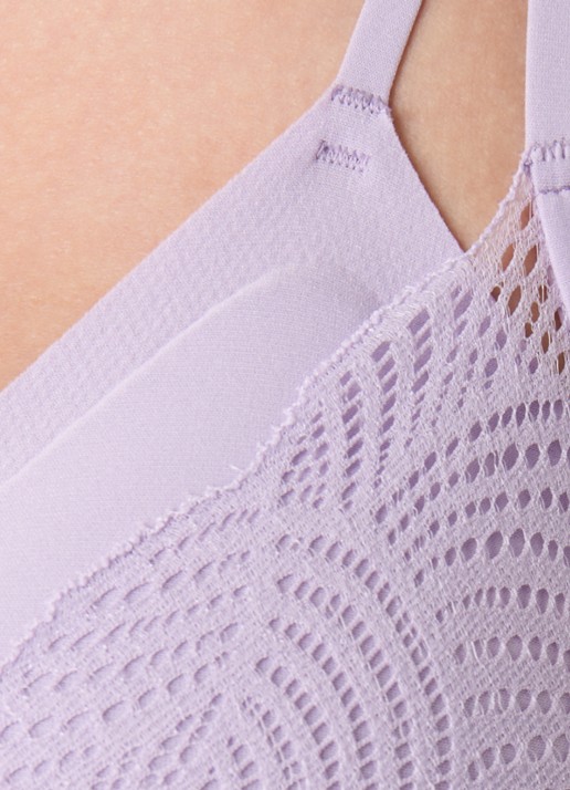 Chantelle Naadloze bralette met uitneembare vulling - detail 2 lavendel